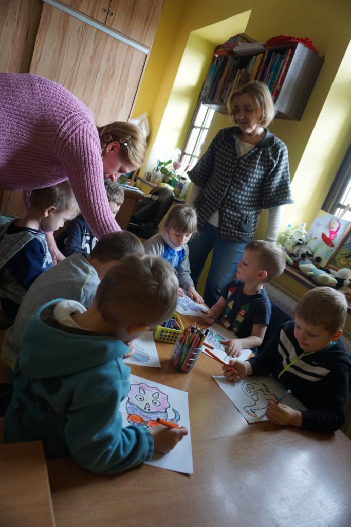 zajęcia z przedszkolakami