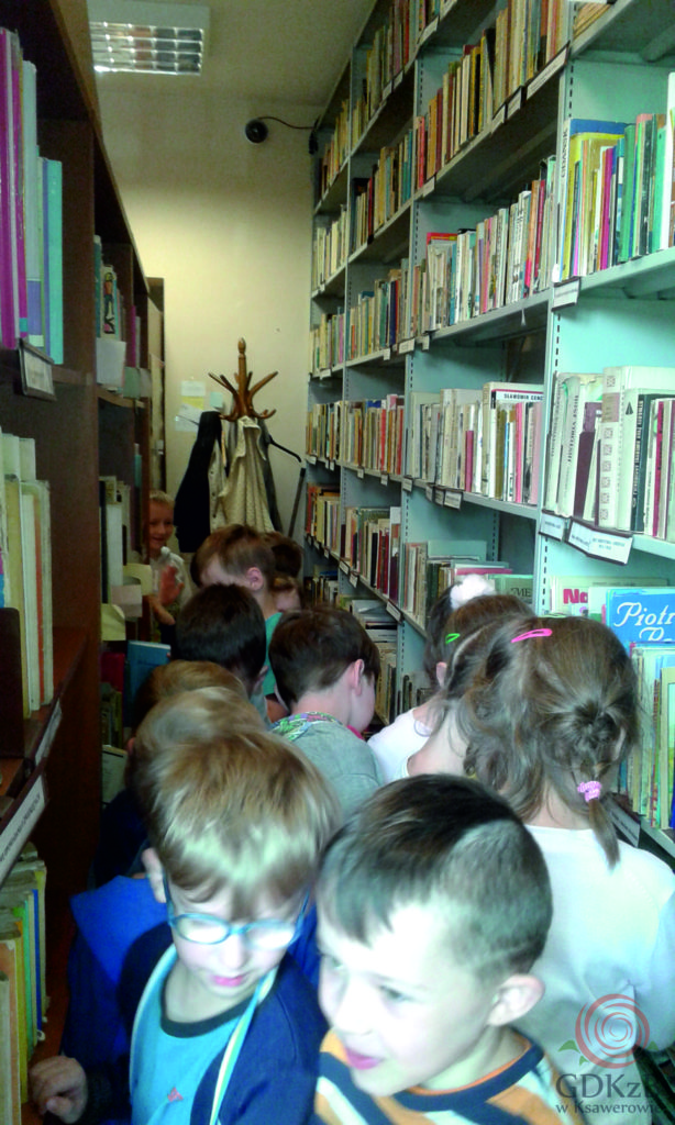 Przedszkolaki w Bibliotece
