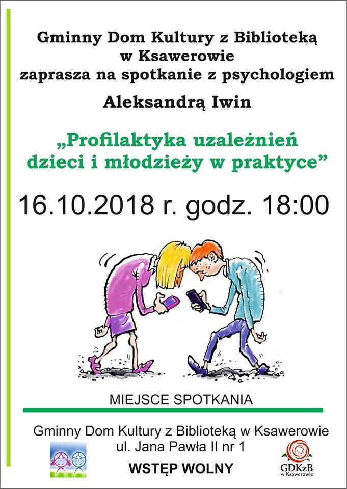 Zaproszenie na spotkanie z psychologiem 
