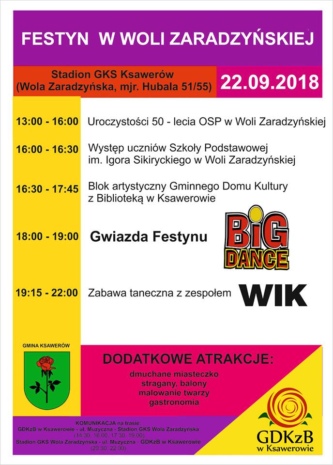 zapraszamy na festyn