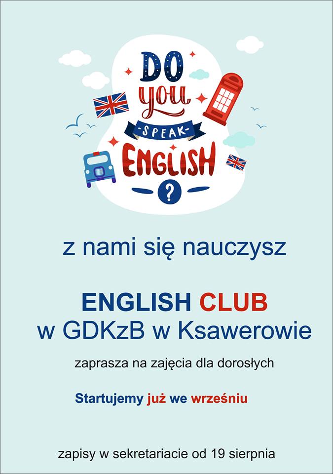 kurs językowy, English club 