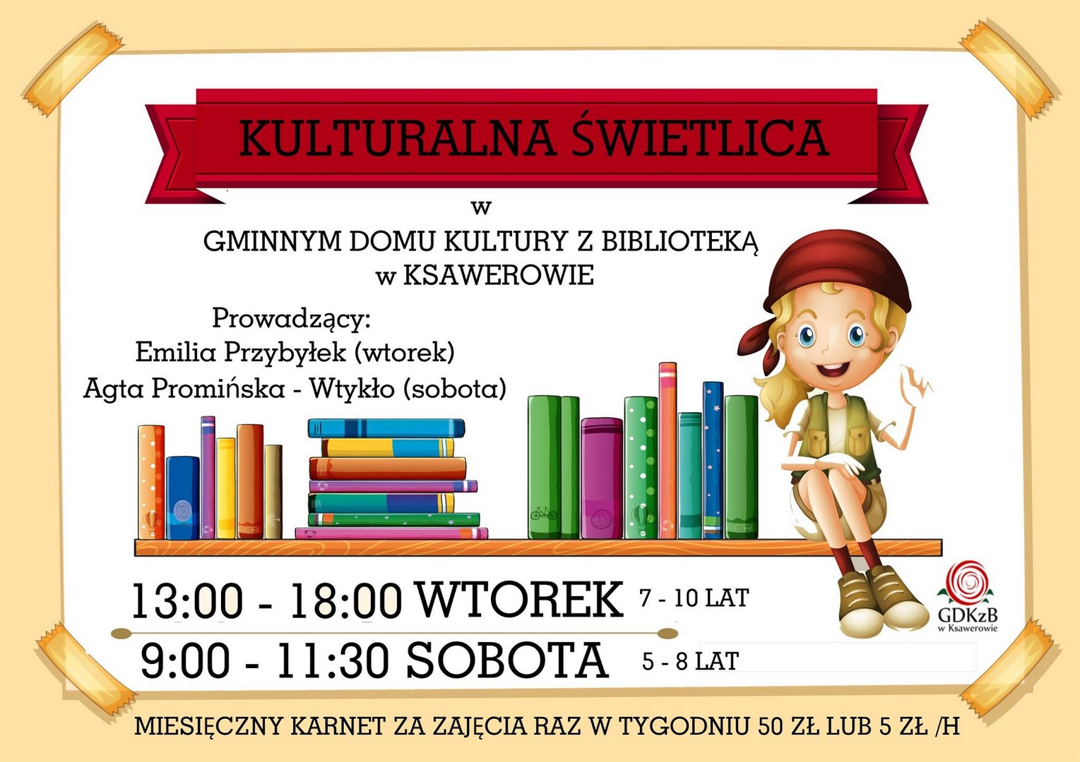kulturalna świetlica zaproszenie