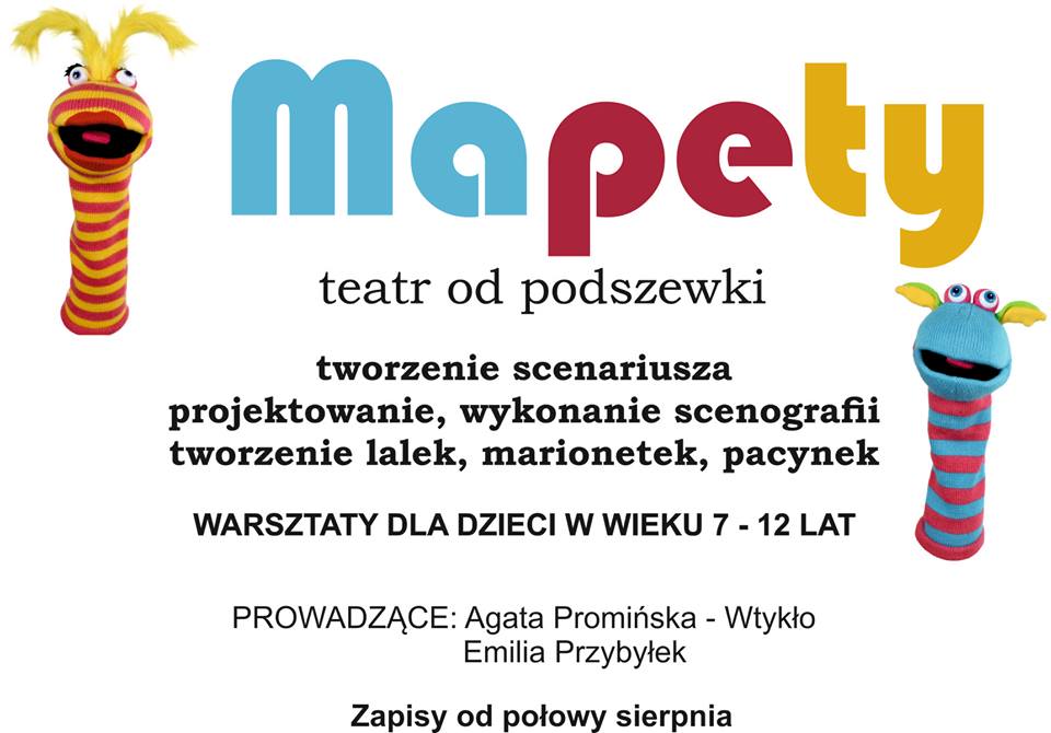 mapety - zajęcia o teatrze